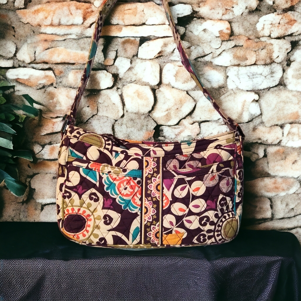 VERA BRADLEY| Small-Med Size Multi-colored Shoulder Bag| EUC